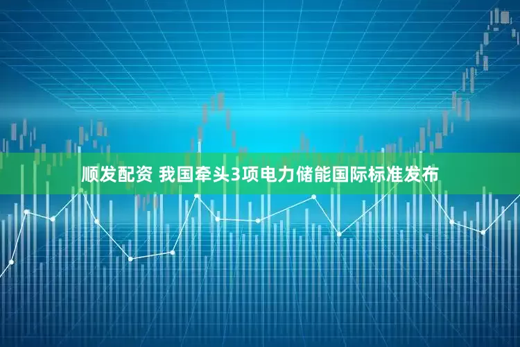 顺发配资 我国牵头3项电力储能国际标准发布